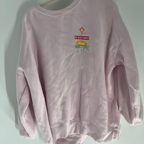 Wild Fable Light Pink Cozy Sweatshirt - Picture 3 of 7